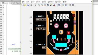 PinBall game in MATLAB