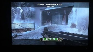 Random 360 Game Winning Kill!! MW3