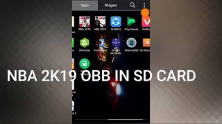 Nba 2k19_Obb in Sd card_Android screenshot 5