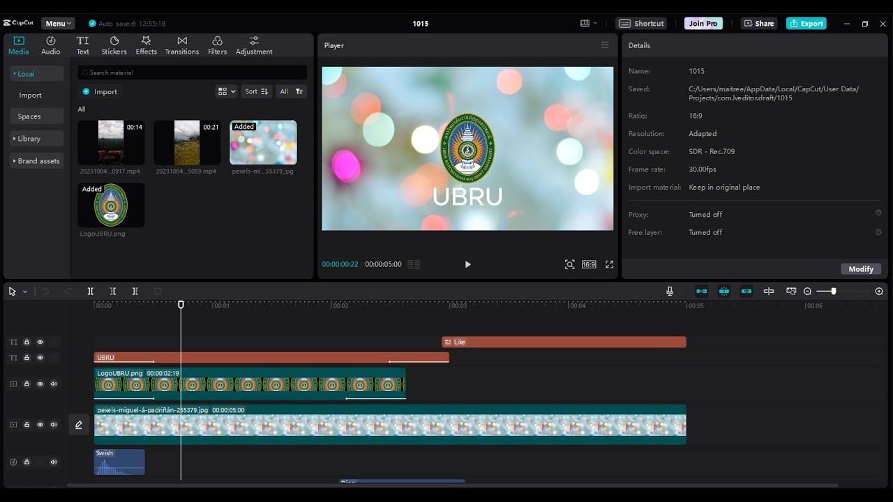 004 การทำ intro capcut #intro #capcuttutorial - YouTube