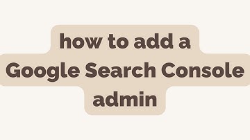 #HowTo Add an admin to Google Search Console | studio movellan
