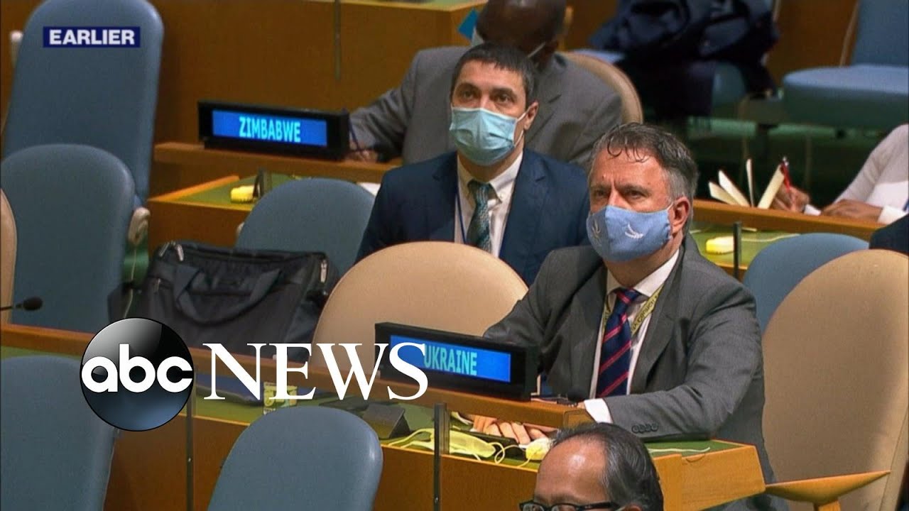 Ukraine asks global community for more sanctions on Russia l ABCNL