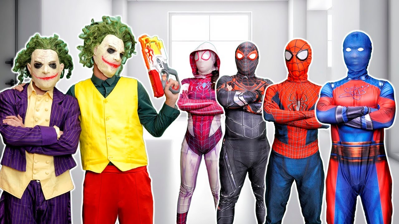 🕷️ Spider-Man selamatkan alien dari Joker dan bantu dia pulang 🚀👽