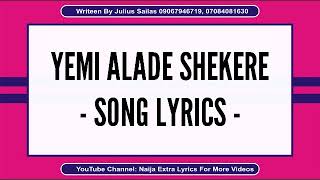 Yemi Alade Shekere Song Lyrics Naija Extra Lyrics