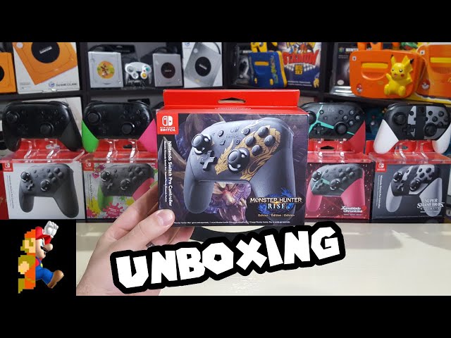 Nintendo Switch Pro Controller Monster Hunter Rise Edition 