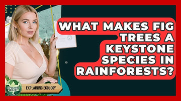 What Makes Fig Trees A Keystone Species In Rainforests? - Explaining Ecology