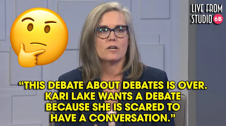 Katie Hobbs Won't Debate Kari Lake! The Reason Why...