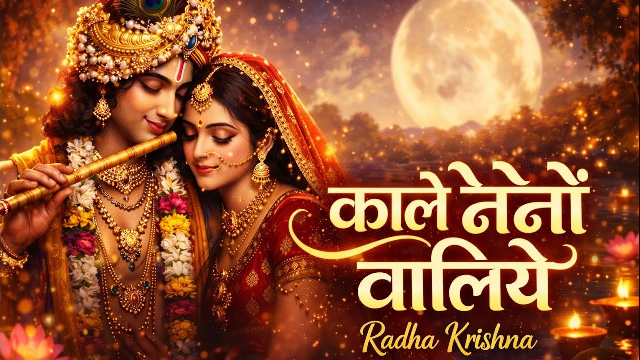 काले नैनों वालिये | Radha Krishna Romantic Bhajan | Heart Touching Song