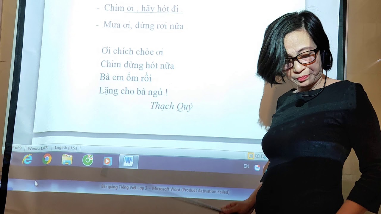 Tập làm văn lớp 3 : Nghệ thuật nhân hoá - youtube
