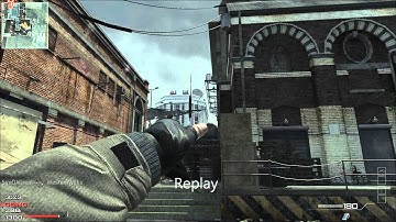 COD: MW3 - Quick Reflex Knife Throw! (slow motion)
