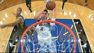 Zach Lavine With The 2 Hand Dunk Off Timberwolves Hustle