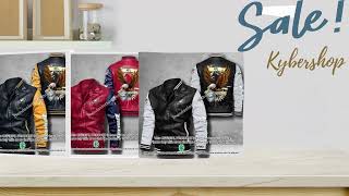 Philadelphia Eagles NFL Eagle Leather Bomber Jacket