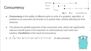 Interview Question - Explain Concurrency and Parallelism with examples