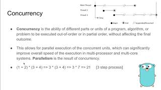 Interview Question - Explain Concurrency and Parallelism with examples