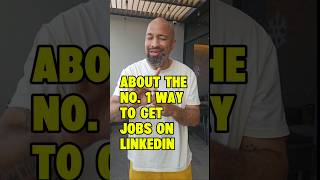The Number ONE way to land a job kn LinkedIn