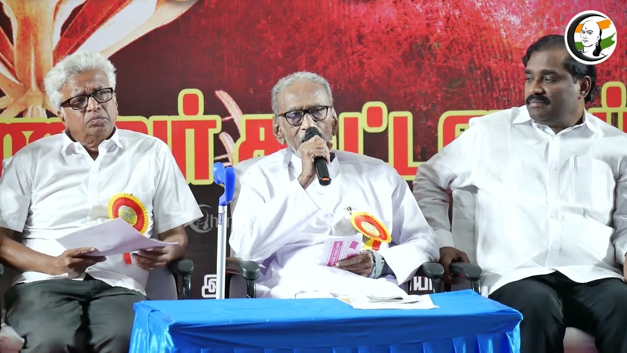 "போர் பிரகடனம் வெளியிடப்படவேண்டும்" | Pazha nedumaran stage speech
