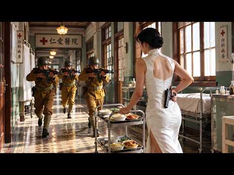 Video Action Movie | Chinese Female Agent Unleashes Kung Fu and Takes Down 50 Japanese Soldiers Alone!