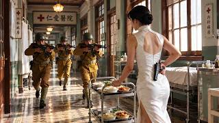 Action Movie | Chinese Female Agent Unleashes Kung Fu and Takes Down 50 Japanese Soldiers Alone!