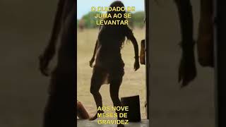 A Delicadeza De Juma Ao Se Levantar, Com 9 Meses De Gravidez Na Novela Pant Da Globo