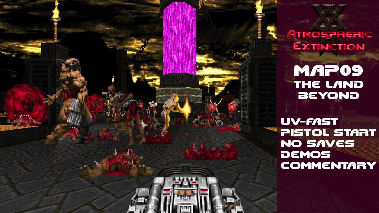 Doom II: Atmospheric Extinction - MAP09 | UV-Fast | UltraViolence + Fast Monsters