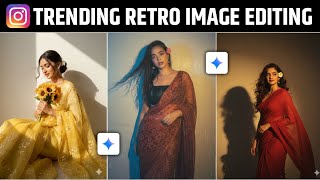 Ai retro Style Vintage Photo Editing || Instagram Trending Ai Retro Vintage Image Editing screenshot 1