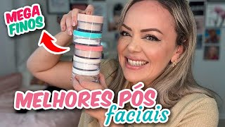Os MELHORES e MAIS FINOS PÓS faciais screenshot 5