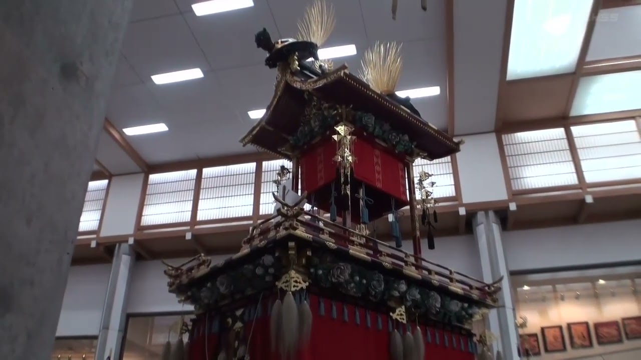 岐阜の旅No.10・高山祭屋台会館 - YouTube