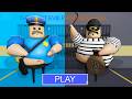 ESCAPING THIEF VS POLICE PRISON! (OBBY) Roblox Gameplay Walkthrough
