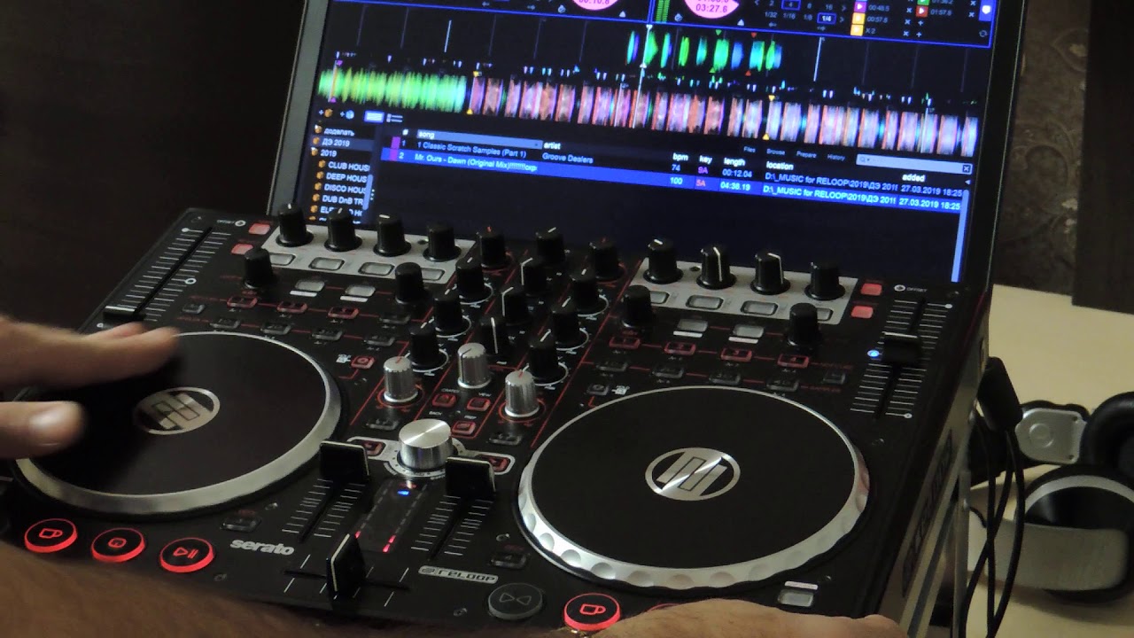 Scratch  Reloop Terminal Mix2 + Serato DJ Pro