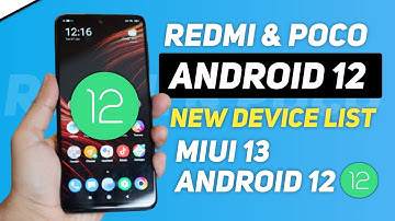 Miui 13 & Android 12 New Device List is Here | In 2022 ? | Ayan Official Tech
