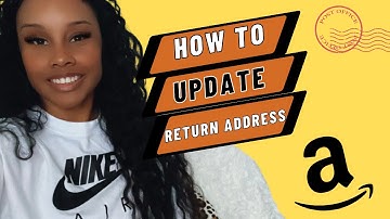 Secret Tip: Update Your Amazon Seller Address
