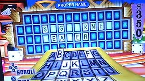 Wheel Of Fortune PS2 Run 3 Game 4 Part 1