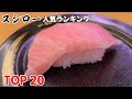 スシロー で人気ランキングTOP20