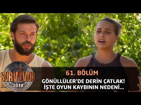 Gönüllüler'de derin çatlak! İşte oyun kaybının nedeni... | 61. Bölüm | Survivor 2018