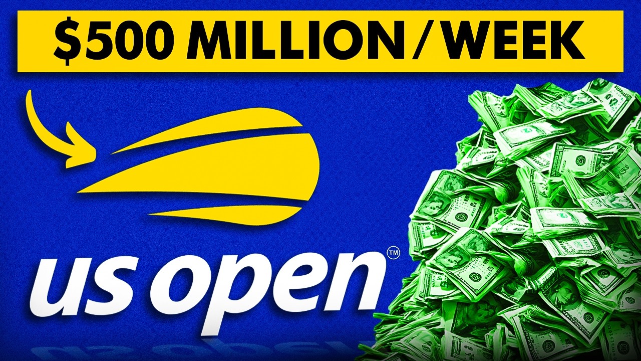 How the US Open Prints $1 Billion in Just 14 Days