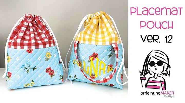 Placemat Pouch Version 12! - Drawstring Project Ba...