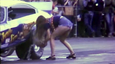 Jungle Jim and Jungle Pam New England Dragway 1973