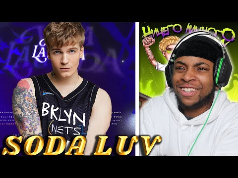 REACTING TO SODA LUV || HE GOT A VERY UNIQUE SOUND  (RUSSIAN RAP)