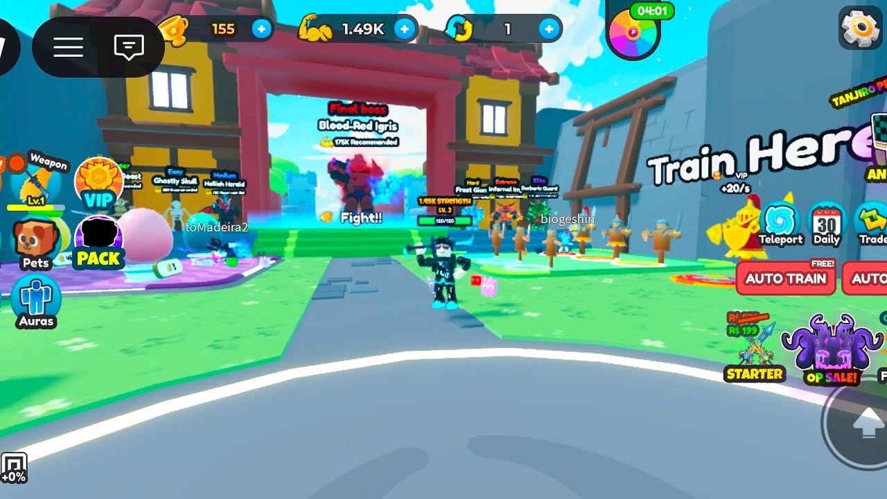 Reborn as swordsman in roblox part 1