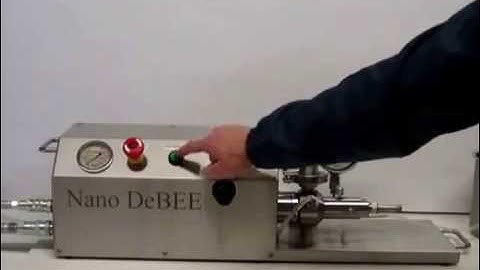 Nano DeBEE High Pressure Homogenizer