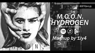 M.o.o.n. - 'Hydrogen' (Original Vs Alex Yarmak Metal Cover) (Mashup By 1Ly4)