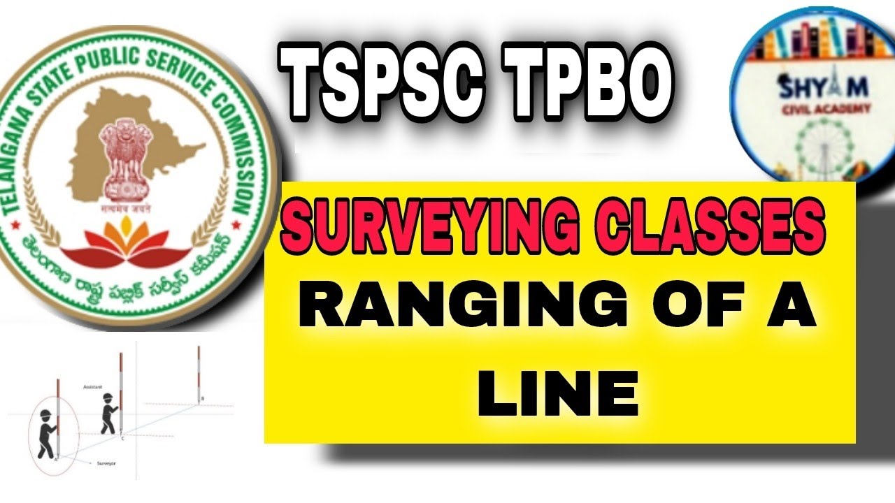 WHAT IS RANGING OF A SURVEY LINE PART 12 TELUGU CIVIL ENGINEERING what-is-ranging-of-a-survey-line-part-12-telugu-civil-engineering