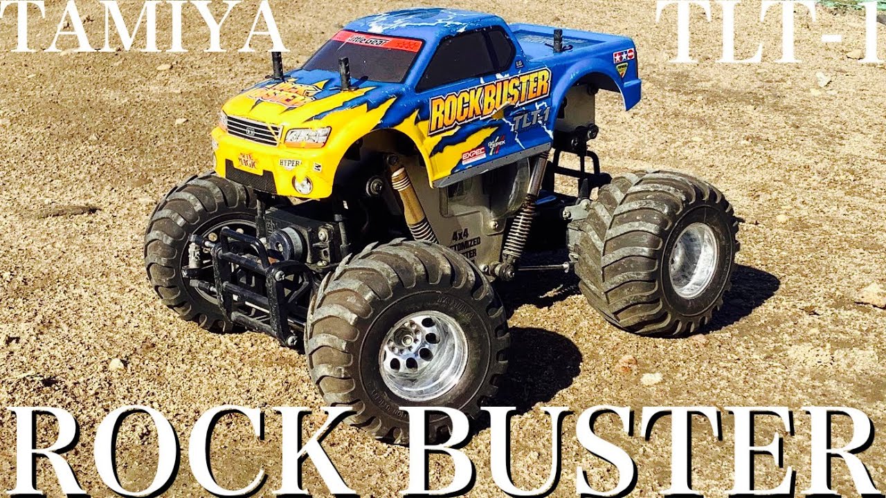 【ラジコン】タミヤ ROCK BUSTER TLT-1 を走らせました❗️ Tamiya ロックバスター