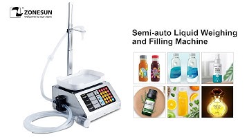 M-1080S Small Automatic CNC Liquid Filling Machine