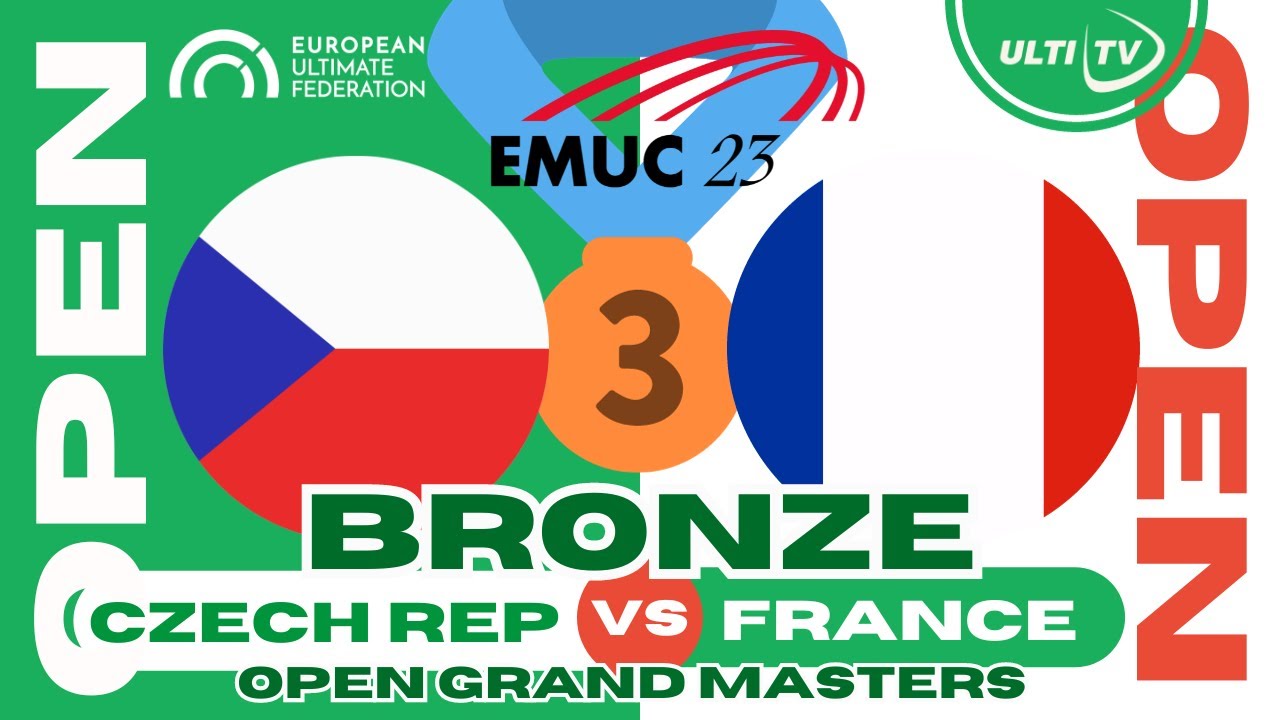 Czech Republic (CZE) France (FRA) — 🥉 BRONZE MEDAL 🥉 — GRAND MASTERS OPEN  — EMUC 2023 Bologna, Italy 