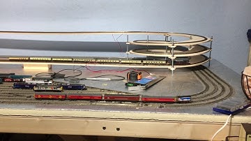 First run on the n gauge helix