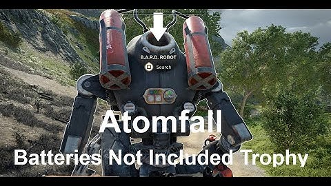 Atomfall Batteries not included Trophy and how to down the robots