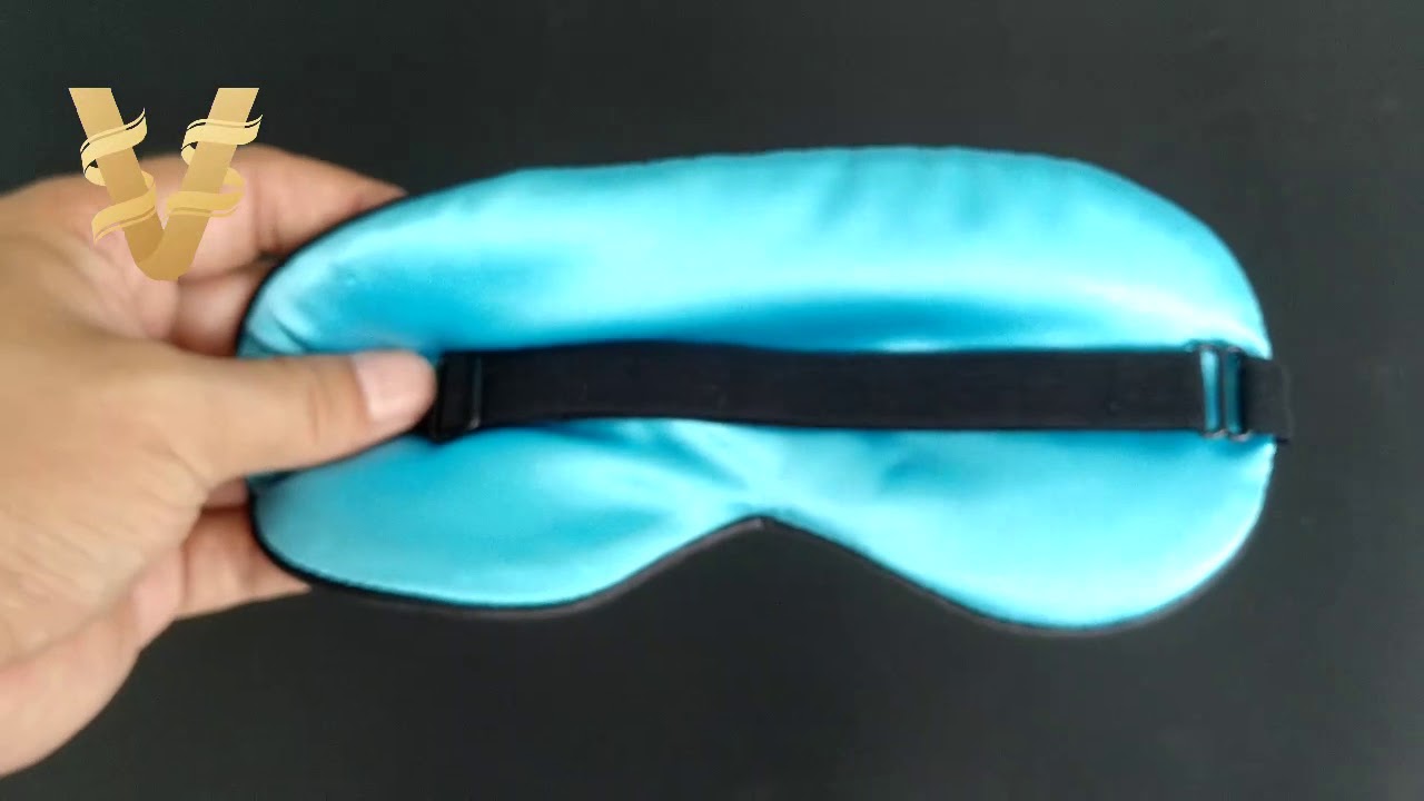 Beautiful silk eye mask YouTube