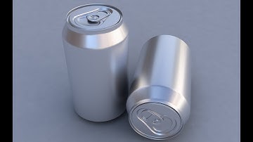 Cinema 4D Tutorial Create a Soda Can