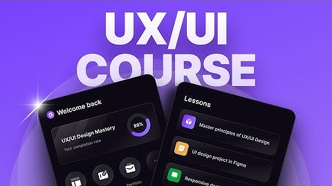 The Shortest UX/UI Design Course